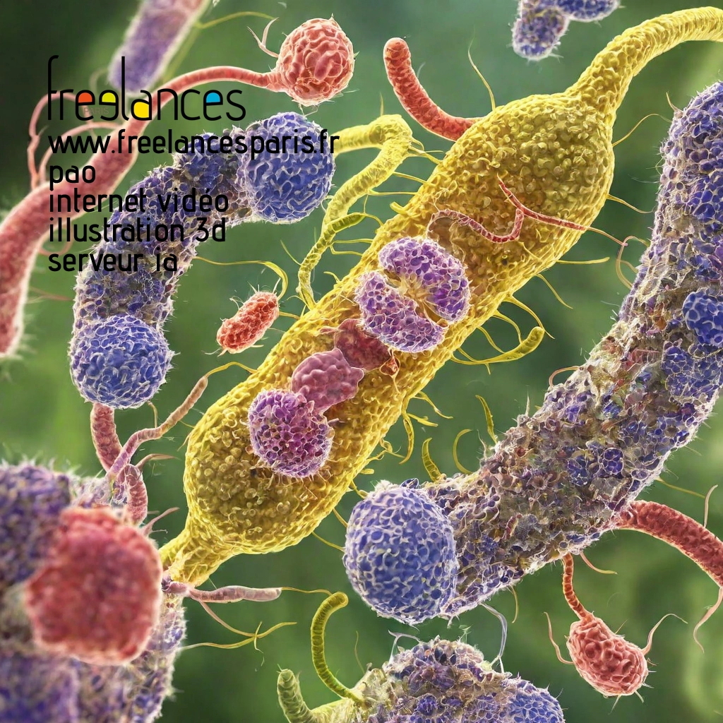 Pao mise en page internet vidéo illustration 3d serveur IA générative AI freelance paris studio de création magazines z563vod0